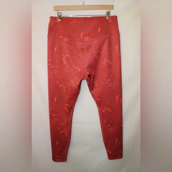 Women’s Under Armour Coldgear Armour Printed Activewear Workout Leggings Size 1X - Picture 6 of 10